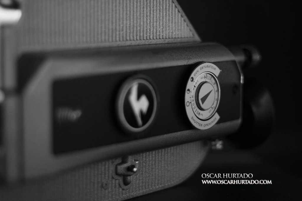 Side view of body with viewfinder and ASA, exposure settings