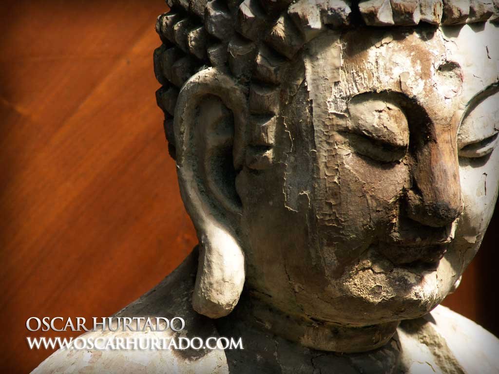 Bust of Buddha found at the flea market