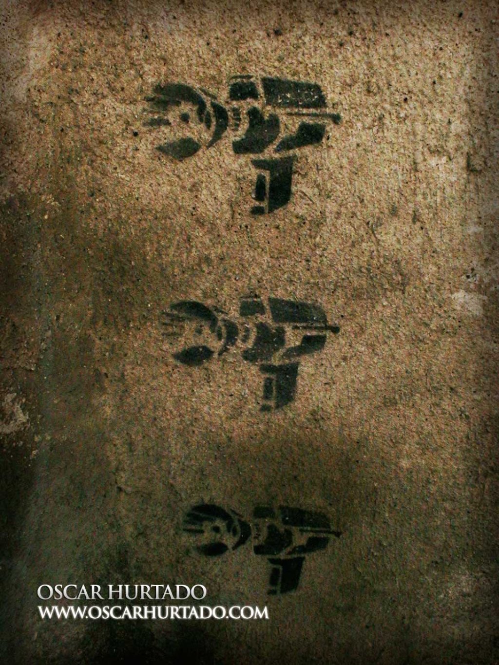 Graffiti pattern showing a group of super 8 cameras