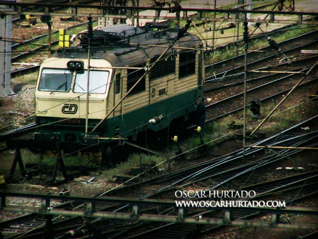 Lost in the Tracks - Color photograph (2008)