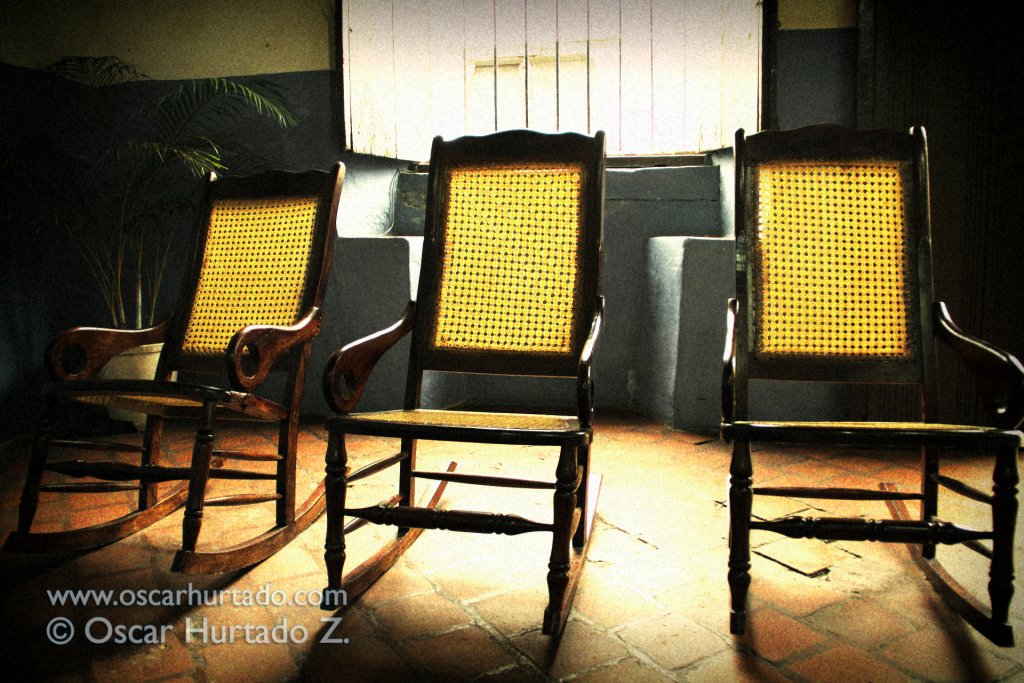 The iconic rocking chair present widely across the homes of locals of the Magdalena region