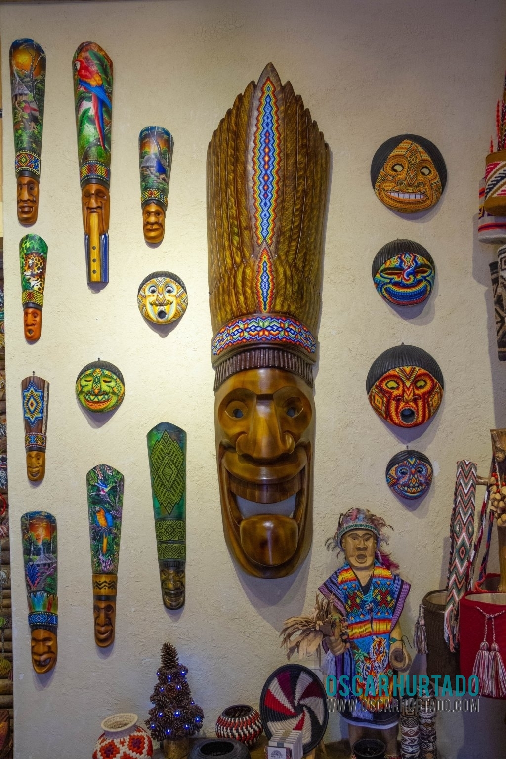 Great examples of the quality of work and detail invested in these masks by master artisans