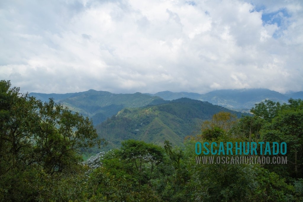 One of many landscape views that you can enjoy from the Salento lookout hill