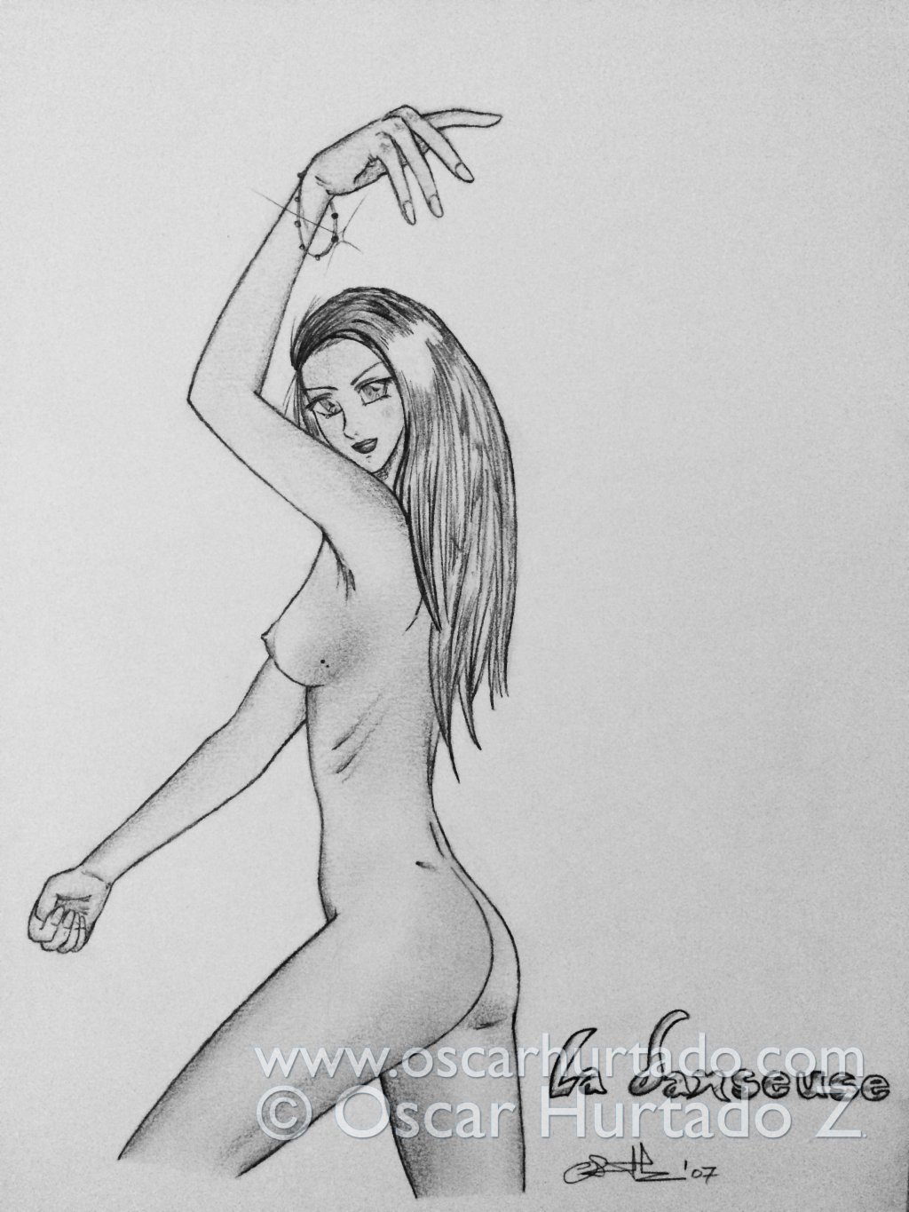 La Danseuse - Pencil drawing (2007)
