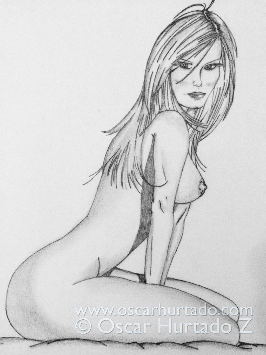 Blondie - Pencil drawing