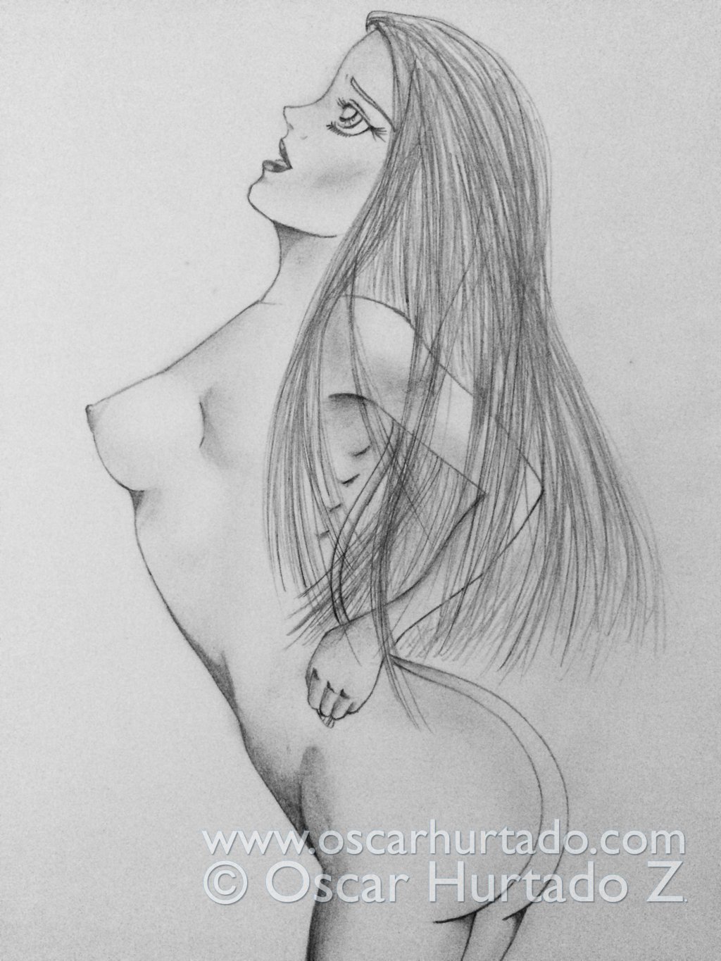 La Plastique - Pencil drawing